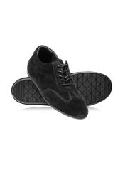 Skórzane buty damskie w kolorze czarnym BUTYD-1215-99(Z25)