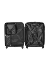 Walizka mała na kółkach WALAB-0081-99-19(W26), widok produktu w środku na białym tle.