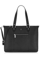 Large women's leather shopper bag TORES-1020-99(Z24)-01