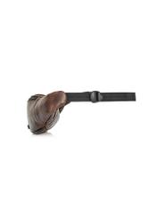 Skórzana brązowa nerka męska TORMS-0107C-79(W25)-03