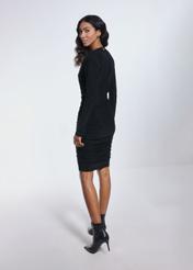 Black classy women's dress SUKDT-0211-99(Z24)