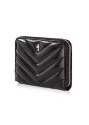 Black leather medium women's wallet PORES-0942-99(Z24)-02