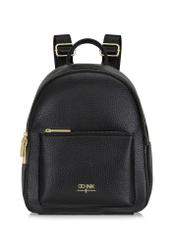 Small black women's backpack TOREC-0996-99(Z24)-01