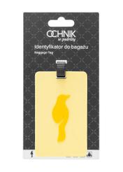 Identyfikator do bagażu AW-012-0011-21(W25), widok produktu z przodu na białym tle.