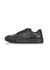 Black leather men's sports shoes BUTYM-0464-99(Z24)