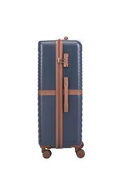 Walizka duża na kółkach WALAB-0084-7D-28(W26), widok produktu z boku na białym tle.