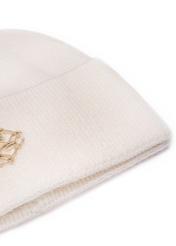 Light beige woolen women's hat CZADT-0076A-80(Z24)