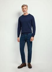 Navy blue men's jeans JEAMT-0022-69(Z24)-03