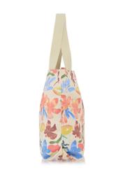 Kwiecista torebka damska shopper TOREN-0251-15(W23)-03