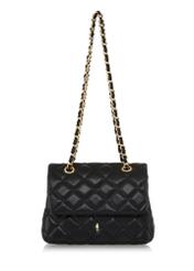 Black quilted chain handbag TOREC-0932A-99(Z24)-01