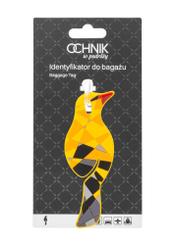 Identyfikator do bagażu AW-012-0002-21(W25), widok produktu z przodu na białym tle.