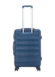 Komplet walizek na kółkach 19'/24'/28' WALPC-0015-7D(W26), widok produktu z tyłu na białym tle.