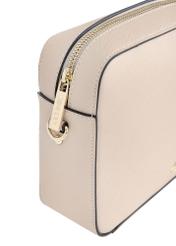 Women's cream handbag TOREC-0003F-12(W24)-05