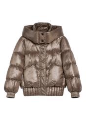 Krótka brązowa kurtka damska KURDT-0608-82(Z25)