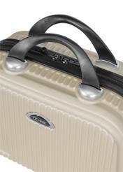 Kosmetyczka WALAB-0053-0X-14(W26), zbliżenie na detal produktu na białym tle.