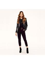 Bluza damska z zielonymi elementami BLZDT-0010-99(Z19)-04