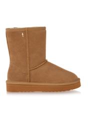 Beige long women's snow boots BUTYD-1139-82(Z24)-01