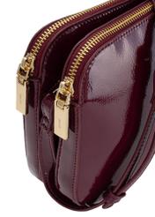 Patent claret classic women's bag TOREC-0205D-43(Z24)-06