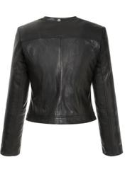 Women's short leather jacket KURDS-0294-4229(KS)-05