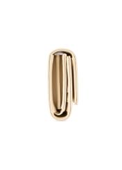 Duży kremowy portfel damski POREC-0411-0B(W26), widok produktu z boku na białym tle.