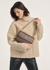 Czekoladowa listonoszka damska TOREC-0930-1H(W26)