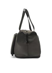 Ciemnoszara torba męska TORMN-0369-95(Z25), widok produktu od boku na białym tle.