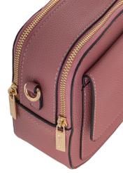 Women's messenger bag in dark pink TOREC-0405B-32(Z24)-06