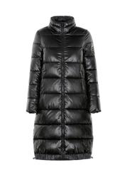 Women's quilted jacket with hood KURDT-0334-98(Z23)-09