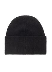 Woolen women's hat in black CZADT-0076A-99(Z24)-02