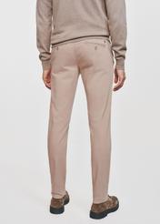 Beige men's trousers SPOMT-0103-81(Z24)-03