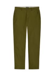 Spodnie męskie w kolorze khaki SPOMT-0121-8D(Z26), widok produktu z przodu na białym tle.