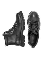 Black leather men's boots BUTYM-0467-99(Z24) pic. 6