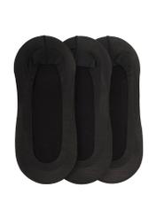 Zestaw czarnych stopek damskich ZESDT-0032-99(W26) - widok produktu od góry, na białym tle. 