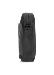 Large black men's messenger bag TORMN-0314A-99(Z24)-03