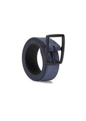 Granatowy zamszowy pasek męski PASMS-0267-69(W25)