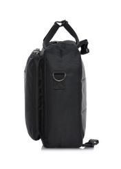 Czarny męski plecak i torba podróżna 2w1 TORMN-0310-99(W24)