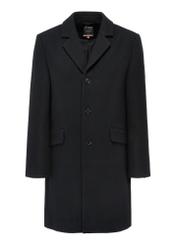 Black elegant men's coat PLAMT-0005-99(Z24)-04