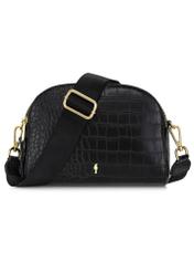 Black women's croco bag TOREC-0036D-97(Z24)-02