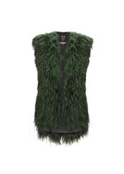 Green women's vest KAMDF-0018-4099(Z20)-03