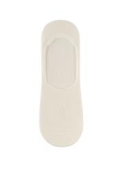 Kremowe stopki męskie SKAMT-0150B-0B(W26), widok produktu z przodu na białym tle.