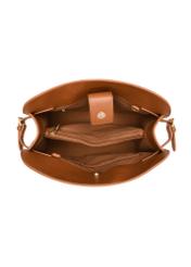 Beżowa duża torebka damska TOREC-1202-0P(W26), widok produktu w środku na białym tle.