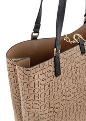 Torebka damska shopper z monogramem TOREC-0765-81(W23)-07