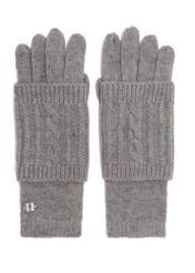 Grey women's winter gloves 3in1 REKDT-0033-91(Z24)-02