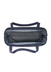 Denimowa torebka shopper TOREN-0334-7H(W26), widok produktu w środku na białym tle.