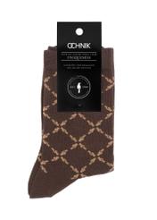 Women's socks in monogram SKADT-0061-89(Z24)-02