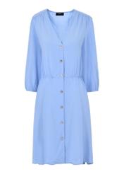 Błękitna przewiewna sukienka SUKDT-0186-61(W24)