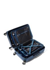 Komplet walizek na kółkach 19'/24'/28' WALAB-0040-7H(W26) - widok produktu z góry, na białym tle. 
