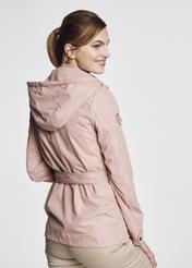 Women's spring jacket with belt KURDT-0170-34(W21)-06