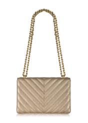 Gold quilted women's handbag TOREC-0528B-28(Z24)-04