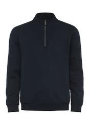 Navy blue men's sweatshirt without hood BLZMT-0067-69(Z24)-04